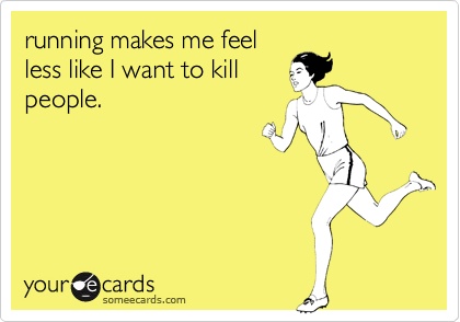 Running...or dying? 